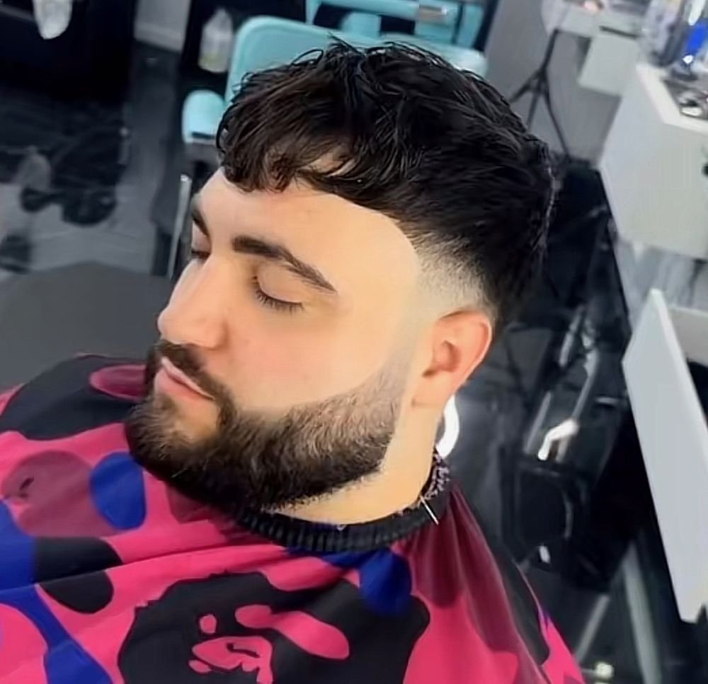 Fresh fade cut